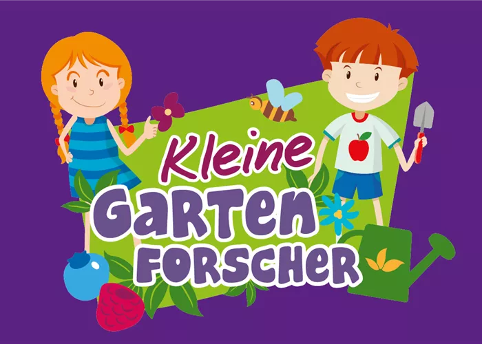 Kleine Gartenforscher